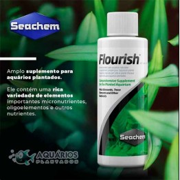 Fertilizante Flourish Seachem - 250ml 