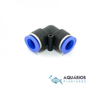 Conector cotovelo para mangueira CO2 6 mm AP320