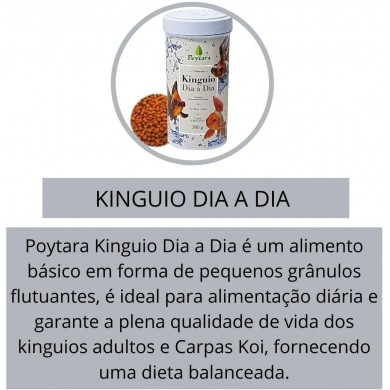 Ração Poytara Kinguio Dia a Dia 100g